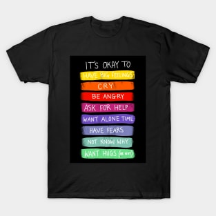 Classroom and home kid emotion resource T-Shirt